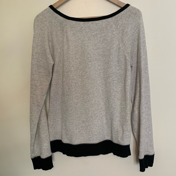 Express Sequined Lieutenant De Charme Sweatshirt Women's Size Med - Picture 6 of 7